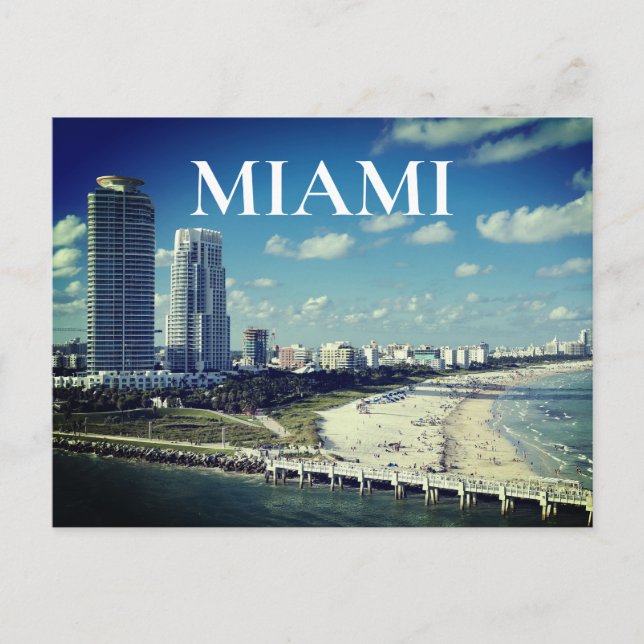 Carte Postale Miami (Devant)