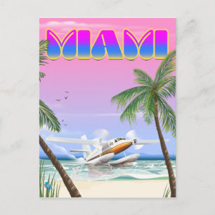 Carte Postale Miami