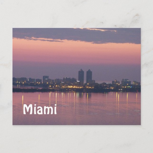 Carte postale Miami (Devant)