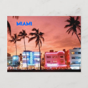 CARTE POSTALE MIAMI