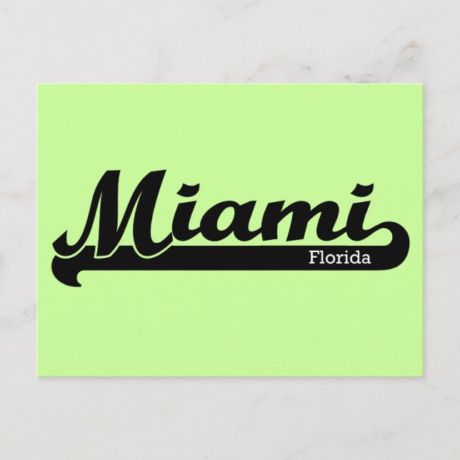 Carte postale Miami (Devant)