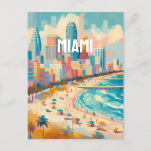 Carte Postale miami