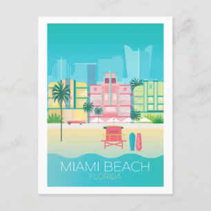 Carte postale Miami Beach
