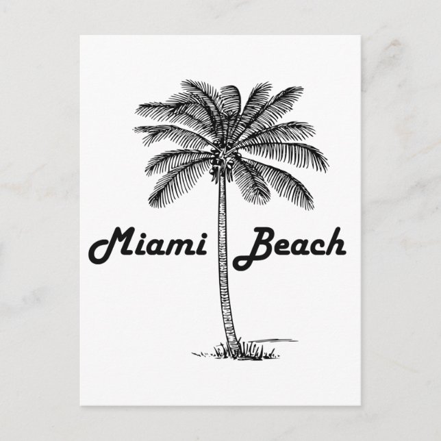 Carte Postale Miami Beach (Devant)