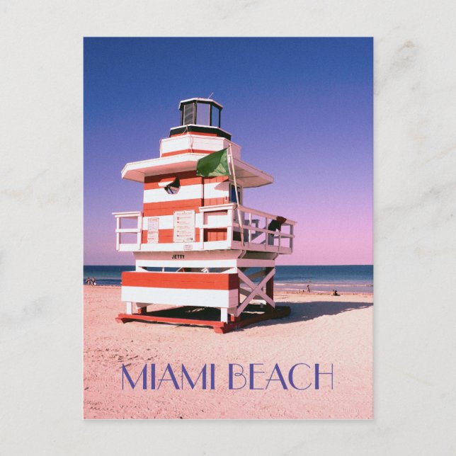 Carte Postale Miami Beach #01 (Devant)