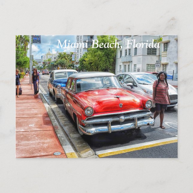 Carte postale Miami Beach Florida (Devant)