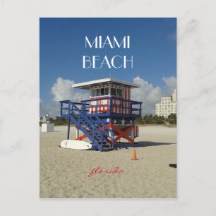 Carte Postale Miami Beach Garde Ocean Patrol #02