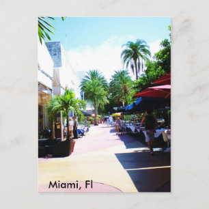 Carte Postale Miami, Fl