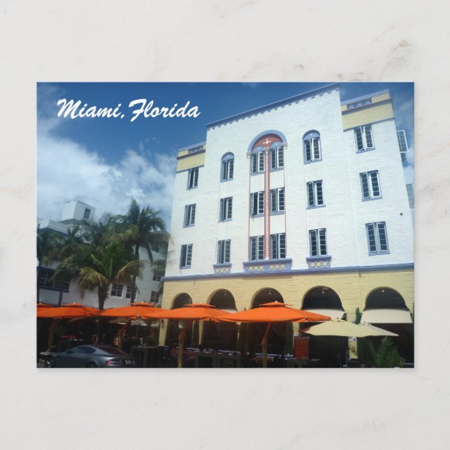 Carte Postale miami fl (Devant)