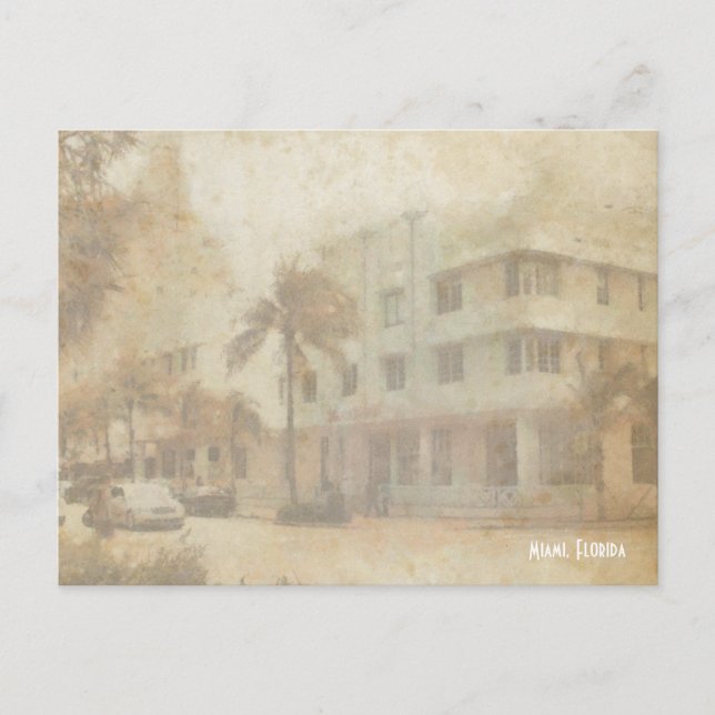 Carte postale Miami Florida (Devant)