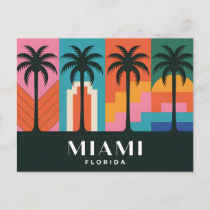 Carte Postale Miami Floride