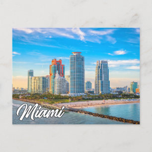 Carte Postale Miami, Floride, États-Unis