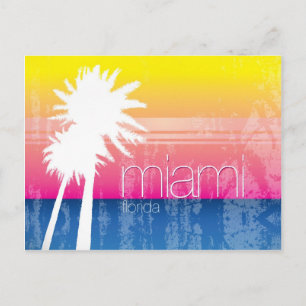 Carte postale Miami Sky