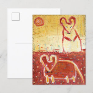 Carte Postale Mice