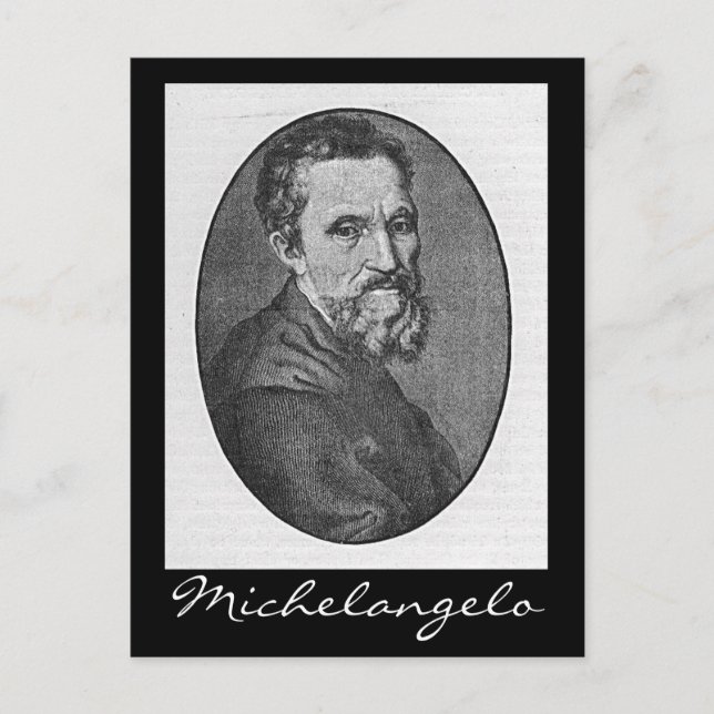 Carte Postale Michel-Ange (Devant)