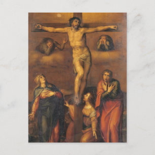 Carte Postale Michelangelo- Crucifixion
