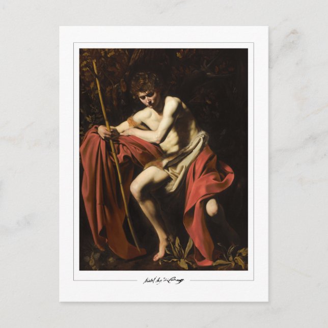Carte Postale Michelangelo Merisi da Caravaggio #10 - Art fine (Devant)