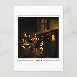 Carte Postale Michelangelo Merisi da Caravaggio #21 - Beaux-Arts
