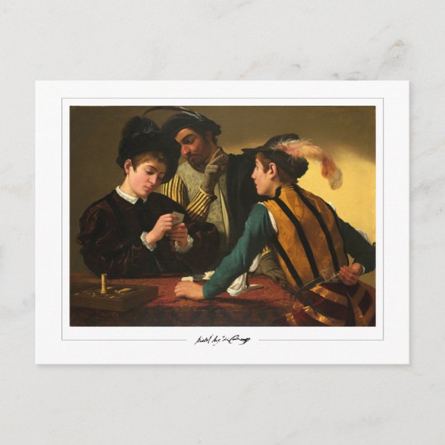 Carte Postale Michelangelo Merisi da Caravaggio #4 - Beaux-Arts (Devant)
