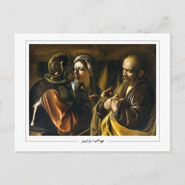 Carte Postale Michelangelo Merisi da Caravaggio #59 - Beaux-Arts (Devant)