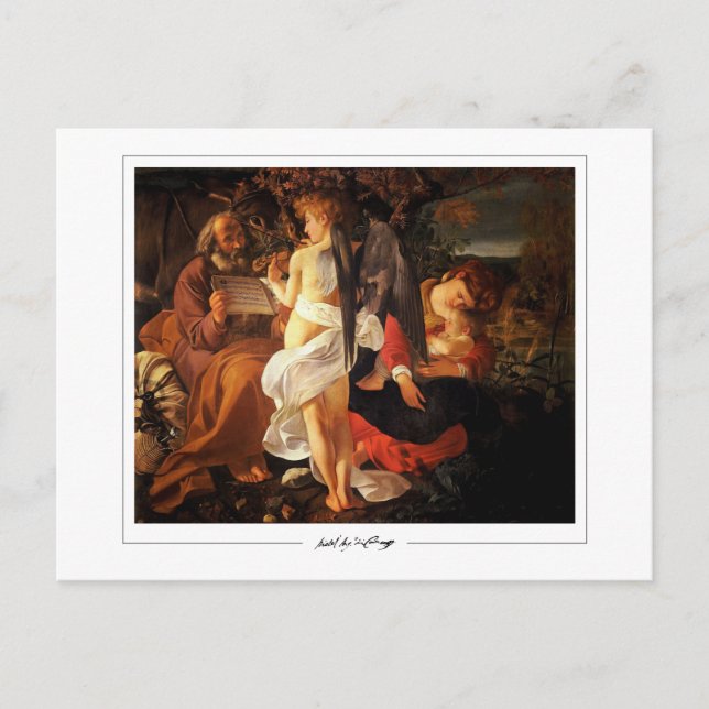 Carte Postale Michelangelo Merisi da Caravaggio #68 - Beaux-Arts (Devant)