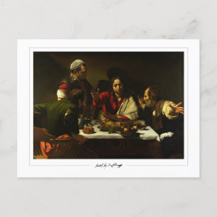 Carte Postale Michelangelo Merisi da Caravaggio #89 - Beaux-Arts
