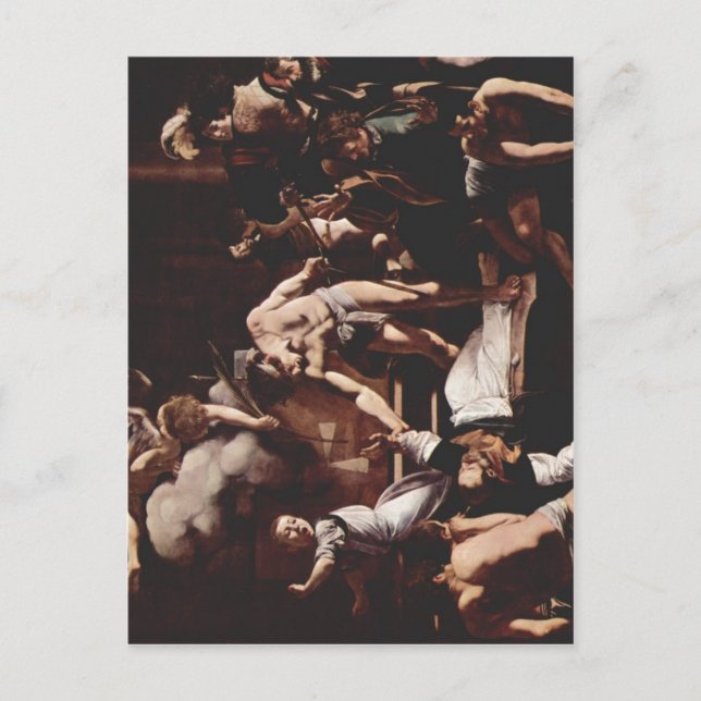Carte Postale Michelangelo Merisi da Caravaggio Gem? lde der Con (Devant)
