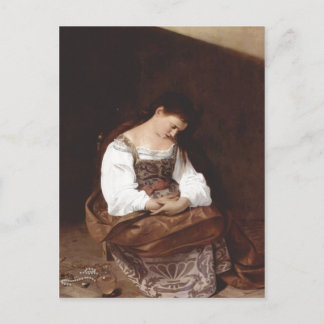 Carte Postale Michelangelo Merisi da Caravaggio Maria Magdalena