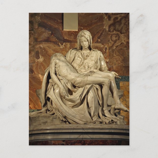 Carte Postale Michelangelo-Pieta (Devant)