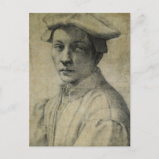 Carte Postale Michelangelo Portrait d'Andrea Quaratesi (Devant)