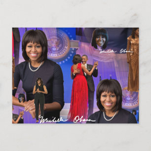 Carte Postale Michelle Obama