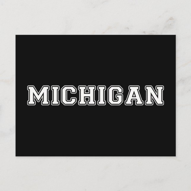 Carte Postale Michigan (Devant)