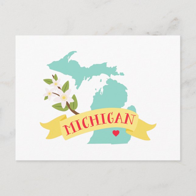 Carte Postale Michigan (Devant)