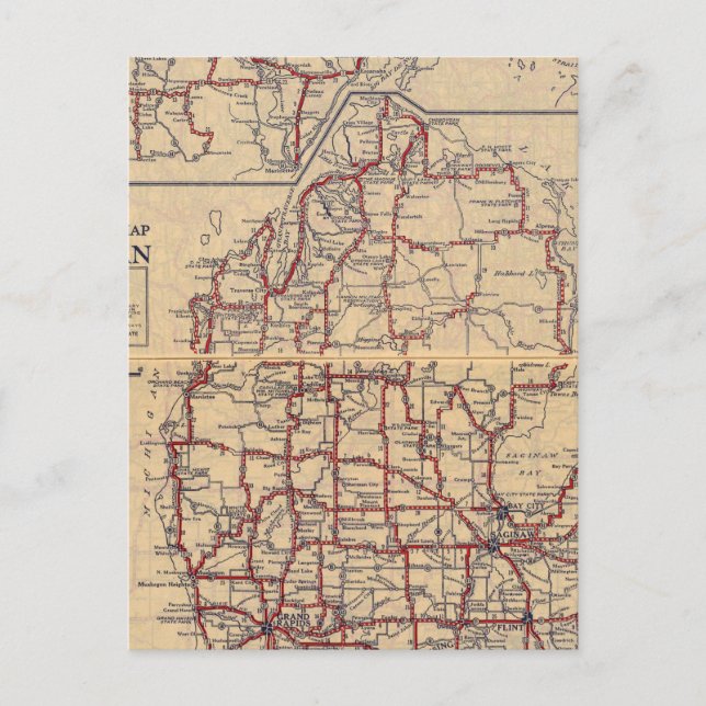 Carte Postale Michigan 6 (Devant)