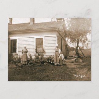 Carte Postale Michigan Homestead Old Fashied