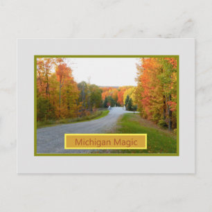 CARTE POSTALE "MICHIGAN MAGIC"/COULEURS D'AUTOMNE