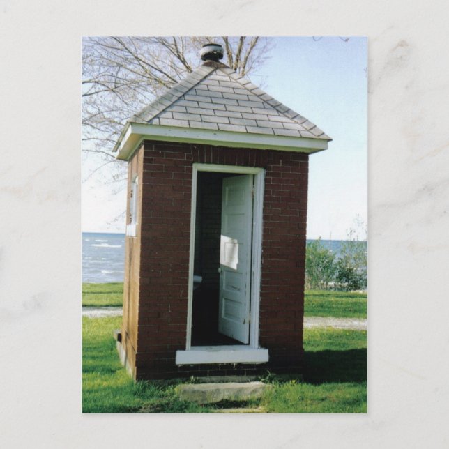 Carte postale Michigan Outhouse (Devant)