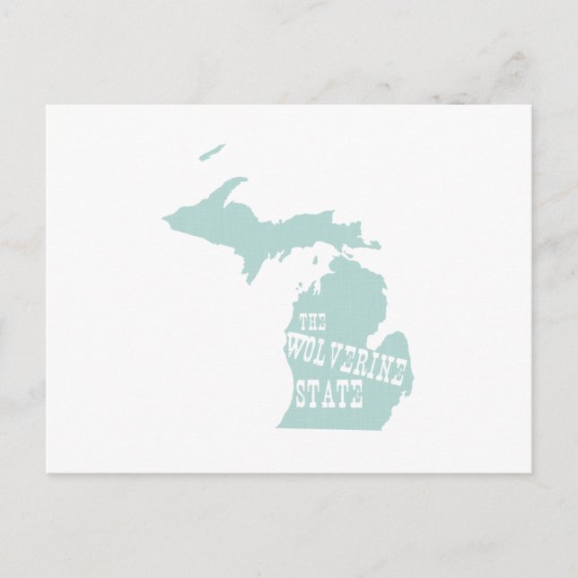 Carte Postale Michigan State Surnom (Devant)