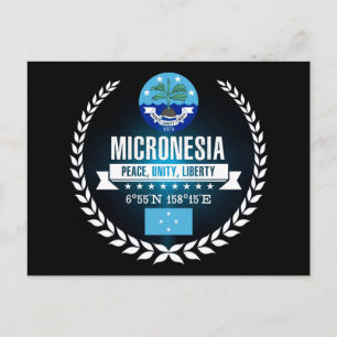 Carte Postale Micronésie