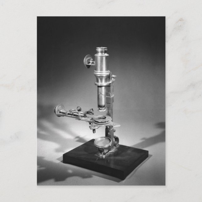 Carte Postale Microscope (Devant)