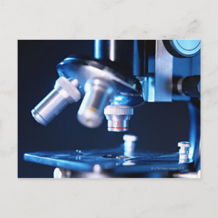 Carte Postale Microscope optique 3