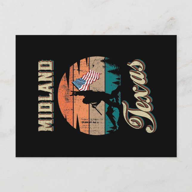 Carte Postale Midland Texas (Devant)