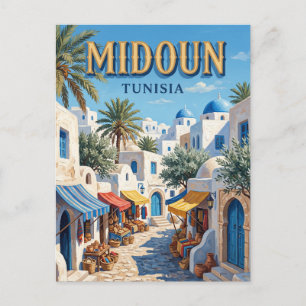 Carte Postale Midoun Tunisie