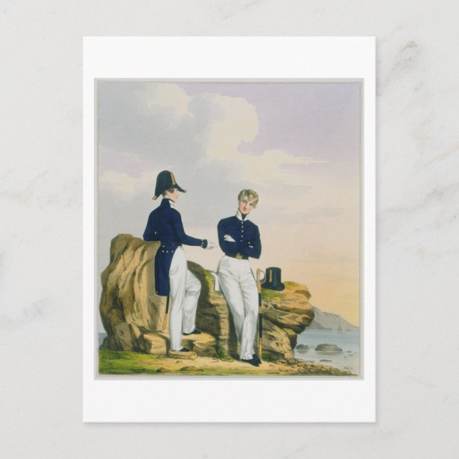 Carte Postale Midship, plaque 3 de 'Costume de la Nav Royale (Devant)