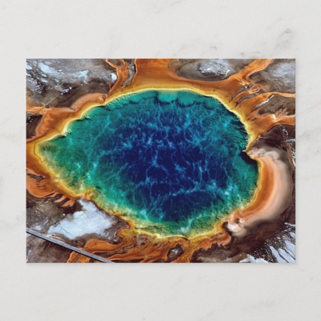 Carte Postale Midway Geyser, Yellowstone, Wyoming (Devant)