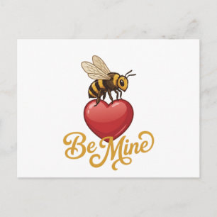Carte Postale Mignon, à moi, nid d'abeille