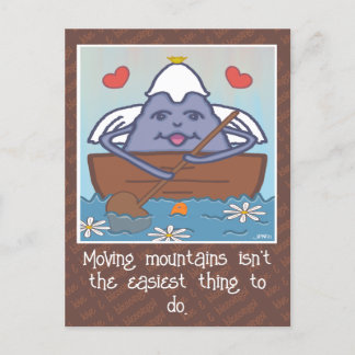 Carte Postale Mignon Moving Mountain Angel Encouragement
