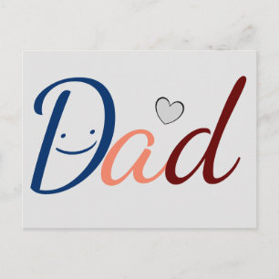 Carte Postale Mignon papa