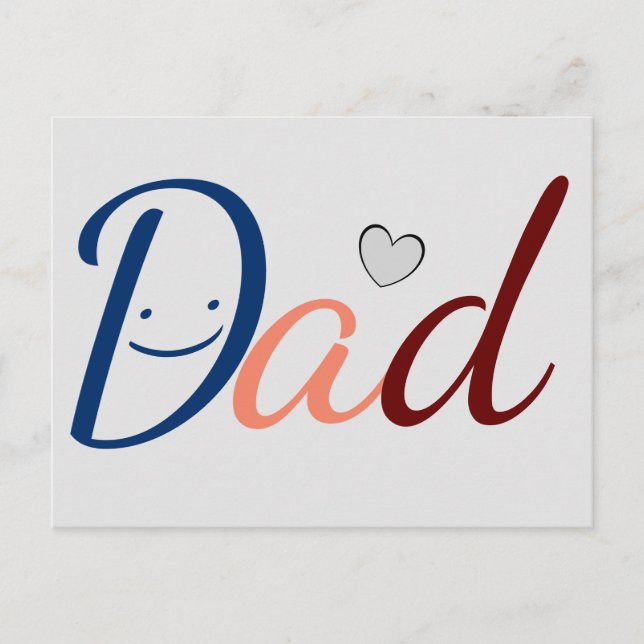 Carte Postale Mignon papa (Devant)