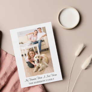 Carte Postale Mignonne Chien Funny Nouvelle Adresse Moving Faire